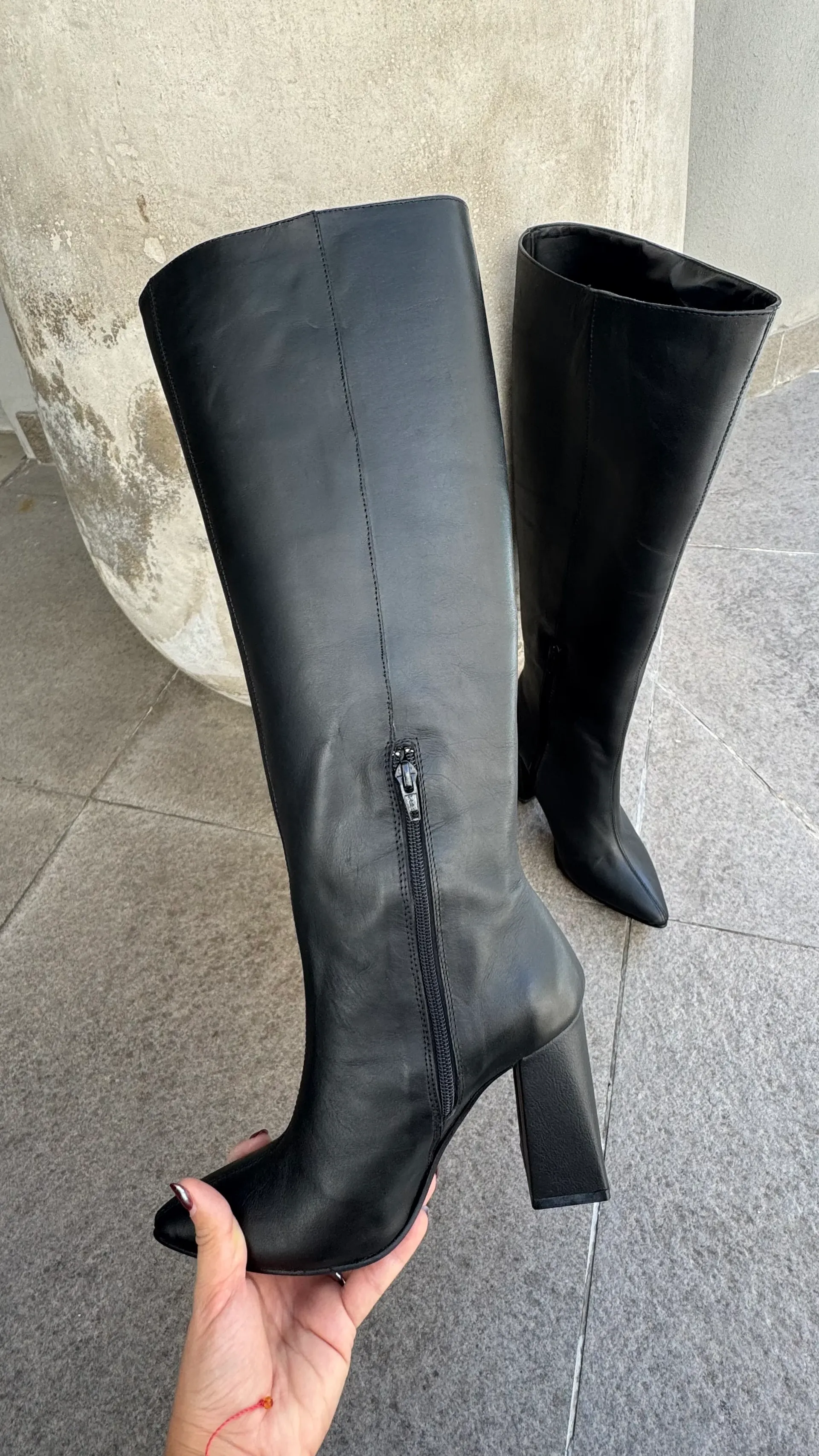 Botas Roma de Cuero Vegano en Aprina Trendo