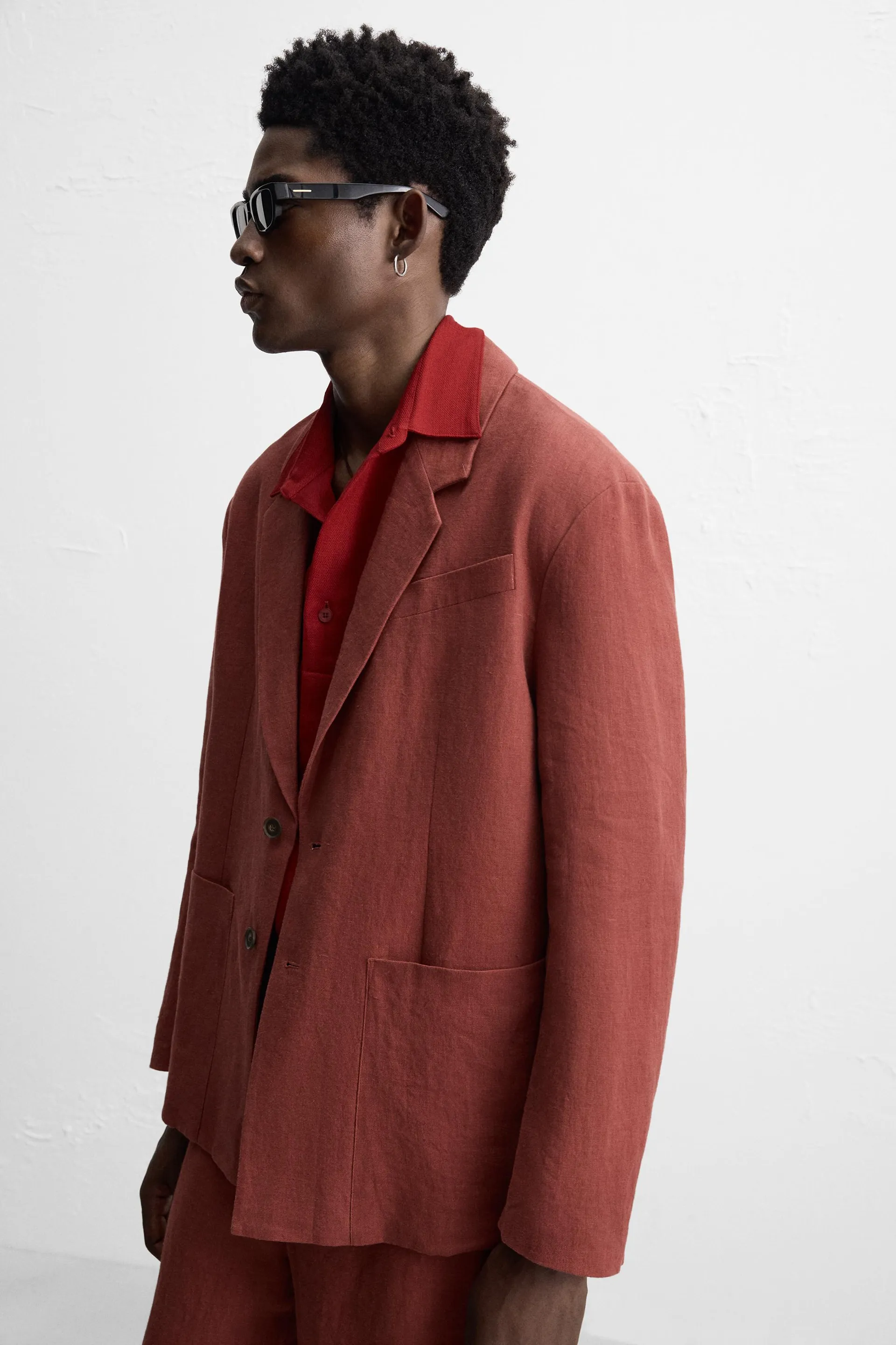 Pantalón Traje de Lino en Zara Trendo